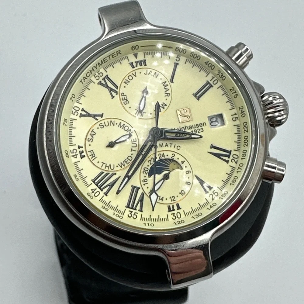 Steinhausen Automatic Triple Date Chronograph TW‎ 381S -12-0038 Wristwatch